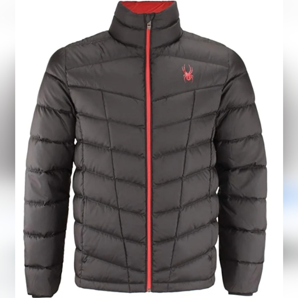 Spyder Mens Pelmo Puffer Coat down  Jacket Sz L